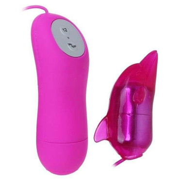 Stimolatore Donna Delfino Rosa con 12 Modalità di Vibrazione